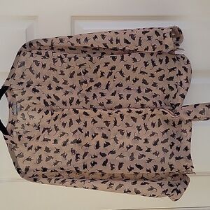 Sheer Cat Blouse